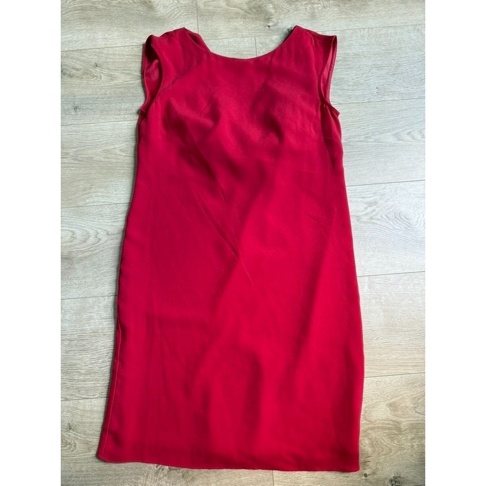 NWT Trina Turk Horizon Dress Red Draped Classy Valentines Day cocktail sz 2 $248